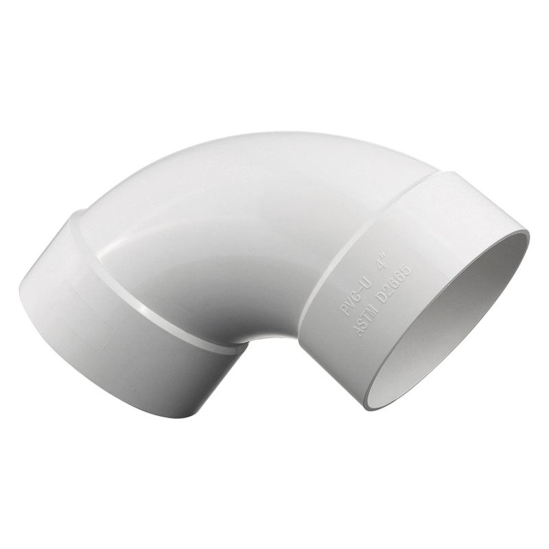 3" PVC DWV Sanitary 90° ELBOW Bend for Drain Waste