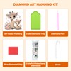 RICUVED Giraffe Hanging Diamond Art Painting Pendant Kits, DIY Animal