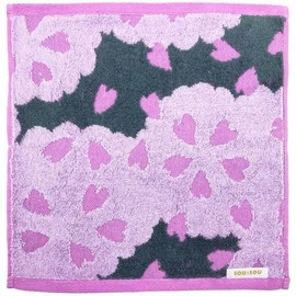 Marushin 6165018100 Mini Towel, Hand Towel, Handkerchief, SOU, Innocent Yozakura, Made in Japan, Imabari, 100% Cotton