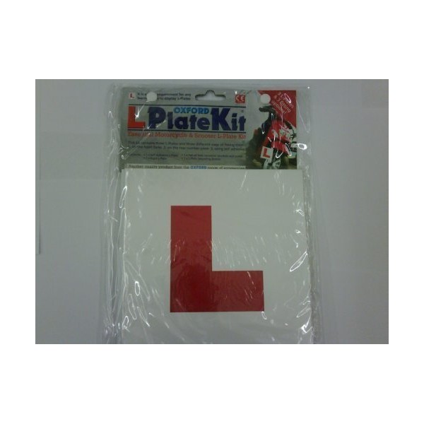 OXFORD ESSENTIAL MOTORCYCLE SCOOTER L-PLATE KIT
