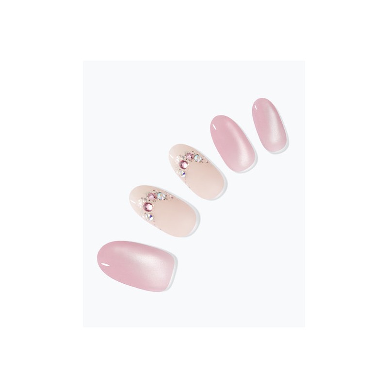 M] Dashing Diva 26 Ribbon Bloom Shaped Nail 3-Piece Set