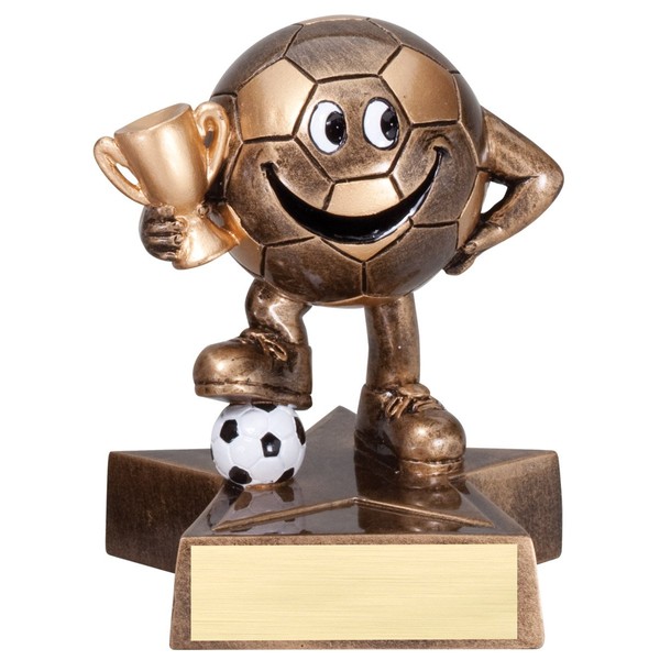 Decade Awards Soccer Lil' Buddy Trophy - Kids Soccer Award - 4 Inch Tall - Customize Now