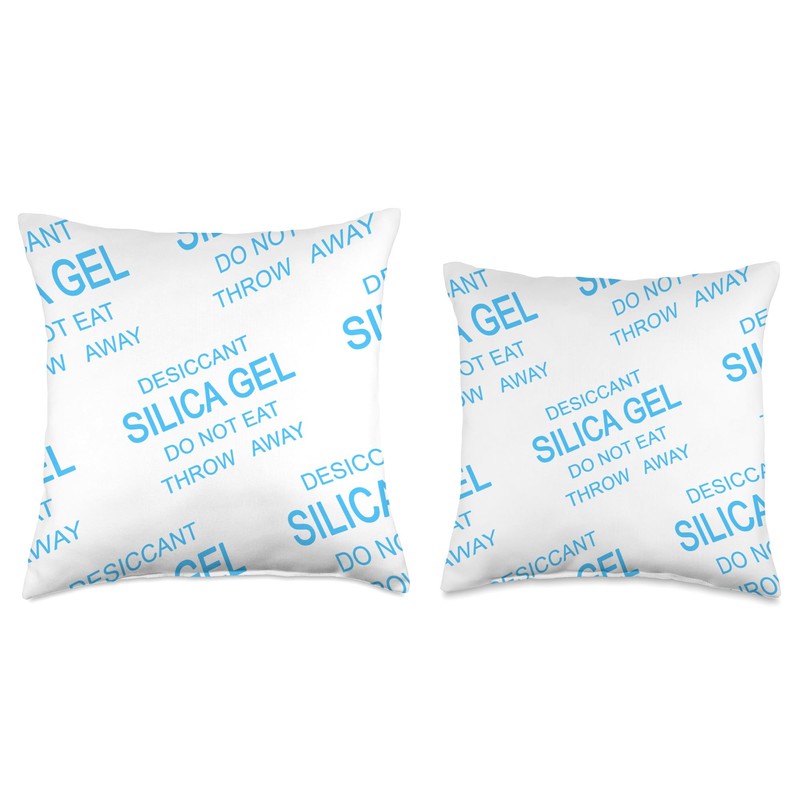 Silica Gel Desiccant Pack Light Blue Packet Funny Novelty Throw