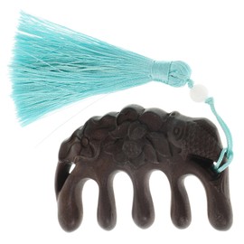 FOMIYES 4pcs Scalp Brush Static Design Wooden Massage Comb for Hair Circulation and Oil Balance