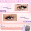 Natural Lash Clusters Kit Manga Lash Extension Kit Wispy Cluster