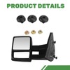 PZ Towing Mirrors Replacement Compatible with Ford F150 2004-2014 Manual