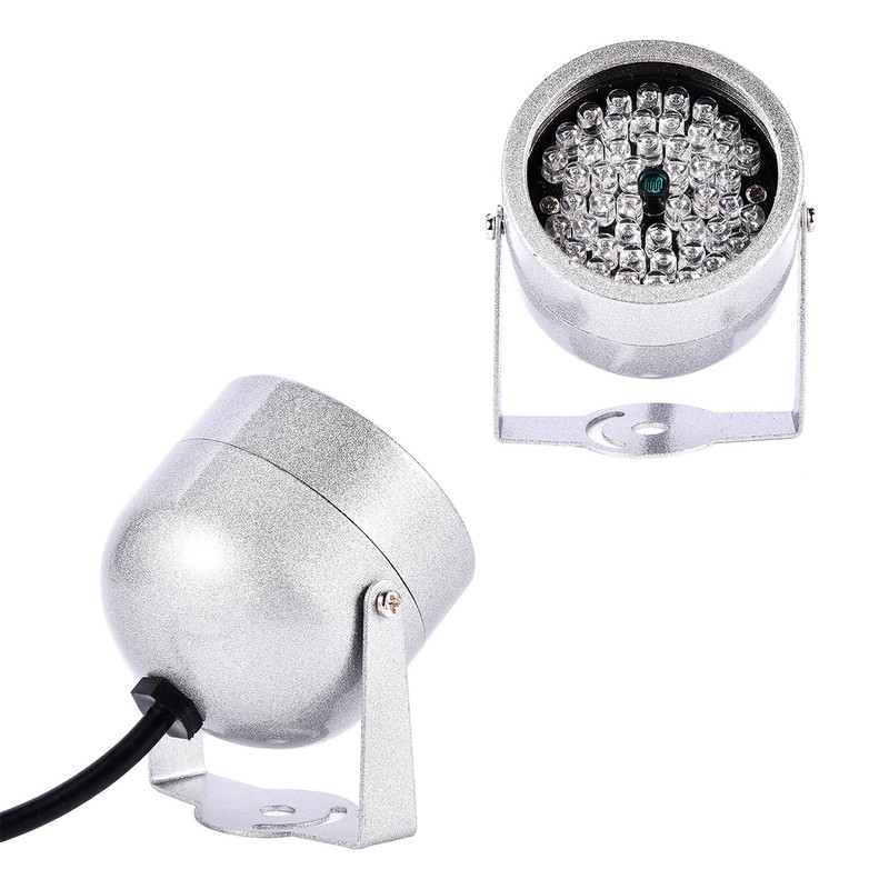 48 LED IR Illuminator Lights Waterproof Infrared Night Vision Light