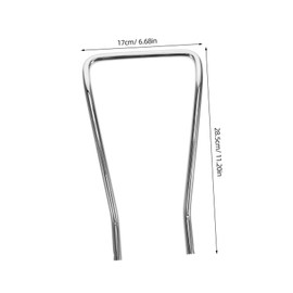 Mikinona Salon Chair Rods Barber Chair Accessories Sturdy Metal Rods for Easy Installation