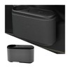 Adunsiaoto Leak-proof vehicle trash can, waterproof automotive trash can, mini