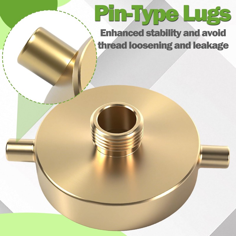 SpringSpray 2-1/2" NST (NH) Female x 3/4" GHT Male Brass