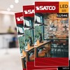 Satco LED G40 Globe Bulb 8W 100W Equivalent 2700K Warm