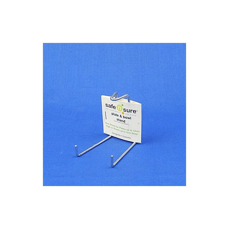 Safe N Sure 6cm High Plate and Bowl Stand in