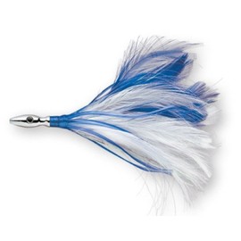 Williamson Flash Feather Rigged 04 (Blue/ White, Size- 4)