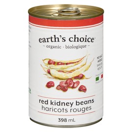 Earth's Choice Organic Kidney Beans, 398ml