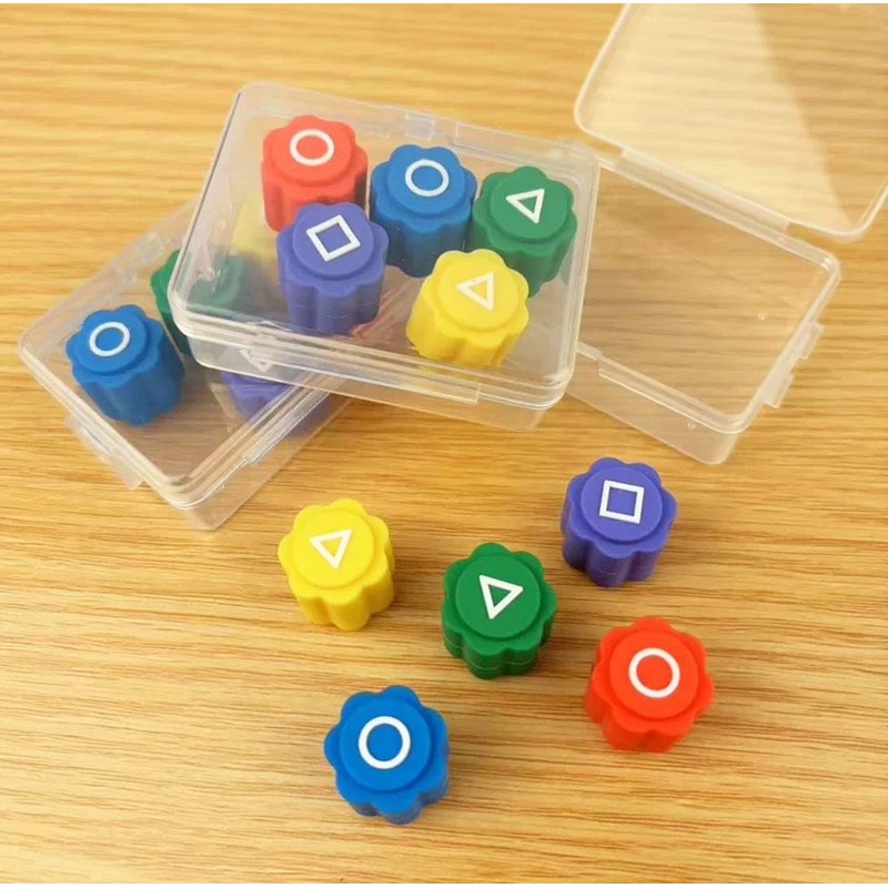 Tharos Distribution Gonggi Game Set – 5-Piece Silicone Stones with