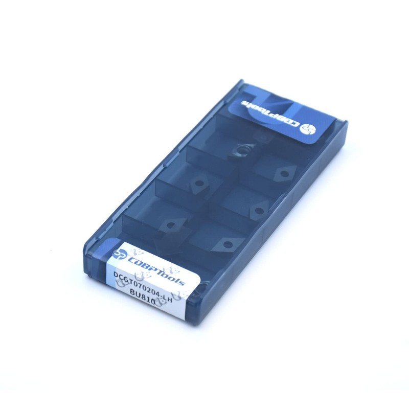 CDBP DCGT070204-LH DCGT21.51 Inserto Torneado de Carburo Torno CNC para