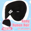 sunny hair Extensiones De Cabello Humano 22in #1b (off Negro)