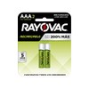 Rayovac, Pila Recargable AAA, 2 Pilas Negro/Verde