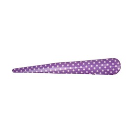 Polka Dot Salon Hair Clip - Purple