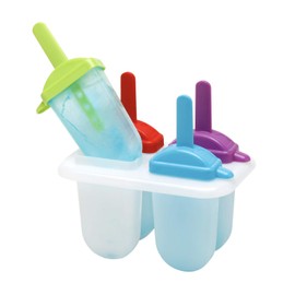 KOLORAE SIP A POP - Colorful and Fun ICE POP MOLDS Perfect for Making Homemade ICED Juice, Yogurt, Flavored SYRUPS and More! - Available AS 1 Piece OR AS A Set of 5! (5)