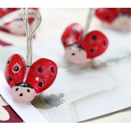 LJM 20 Led Battery Operated Lovely String Lights for Indoor Outdoor Decoration for Baby Boy Girl Birthday (Lady Bug)