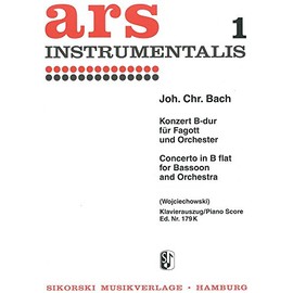 Konzert: für Fagott und Orchester. bassoon solo, orchestra. Réduction pour piano.