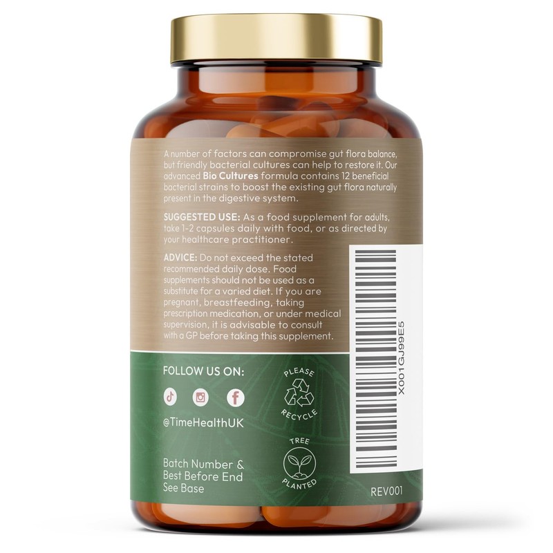 Bio Cultures Complex – 55 Billion CFU – Advanced 12