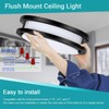 Drosbey 50W LED Flush Mount Ceiling Light Fixture, Ceiling Lights