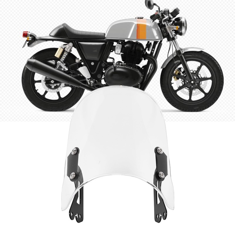 Motorcycle Windscreen Deflectors PC Reduced Wind Resistance Fairing Windshield for
