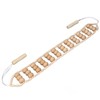 Back Massager Roller Rope Wood Back Roller Massage Manual Relief
