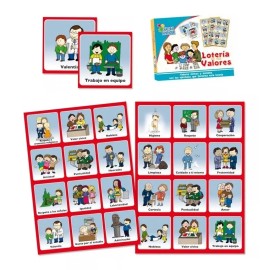Hacer y Aprender Lotería De Valores Educativa, Didáctico, Civismo