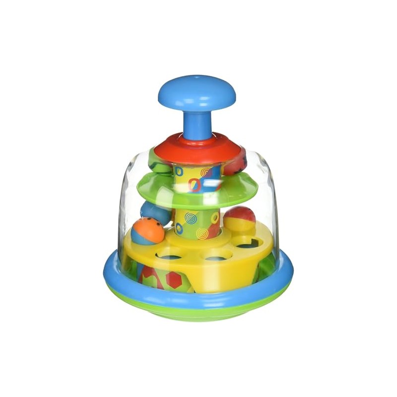 Spinning Popping Pals Spinner Baby Toy - Suitable From 6