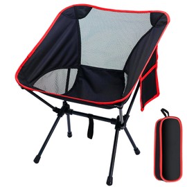Doseno Camping Chairs Portable, Foldable Chair Lightweight, Backpacking Chair for Adults, Folding Chairs for Outside Camp Sports Beach Travel Hiking