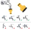 Lahviuu Hose Connector Set, 4 Pieces Garden Hose Connection Set,
