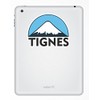 2 x 10cm Tignes Ski Snowboard Vinyl Sticker Bike Laptop