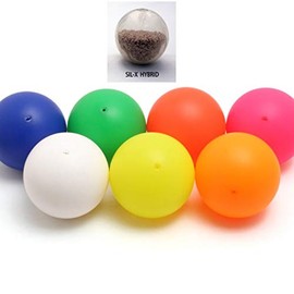 Play SIL-X Hybrid Juggling Ball -78mm, 180g - SIL-X Shell, Millet Filled (Red)
