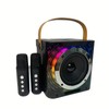 Unbranded Karaoke Machine with 2 Wireless Microphones Portable Bluetooth 5.0
