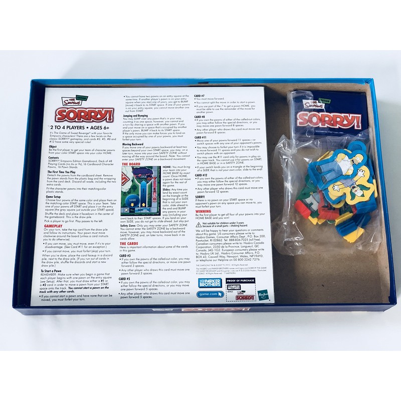 Hasbro Sorry Simpsons