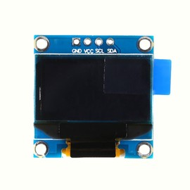 Plantmate 0.96 Inch OLED Display 128x64 I2C Interface SSD1306 DC3-5V Compatible with Arduino (White)- 2pcs