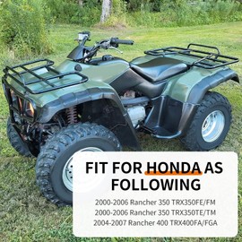 Rear Differential & Axle Bearing Seal Kit & Nut Tool for Honda Rancher 350 400 TRX350FE FM TE TM TRX400FA FGA 2000-2007