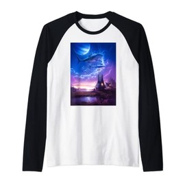 Galaxy Universe space nebula orbit star ship cosmonaut Raglan Baseball Tee