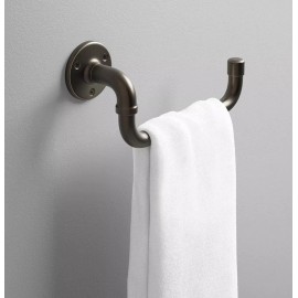 Kohler  KOHLER Worth 1002 268 404 Worth 10 in. Towel Arm in Oil-Rubbed Bronze