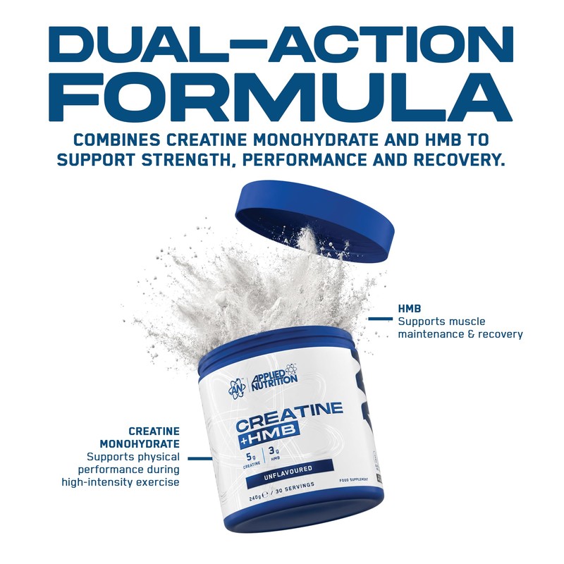 Applied Nutrition - Creatine + HMB - 5g Creatine Monohydrate