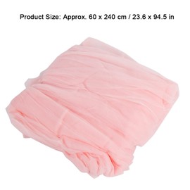SEAFRONT Mosquito Net Bed Canopy Dome Mosquito Net Hanging Canopy Bed Curtains Summer Net Cover Girls Bed Decor (Pink)