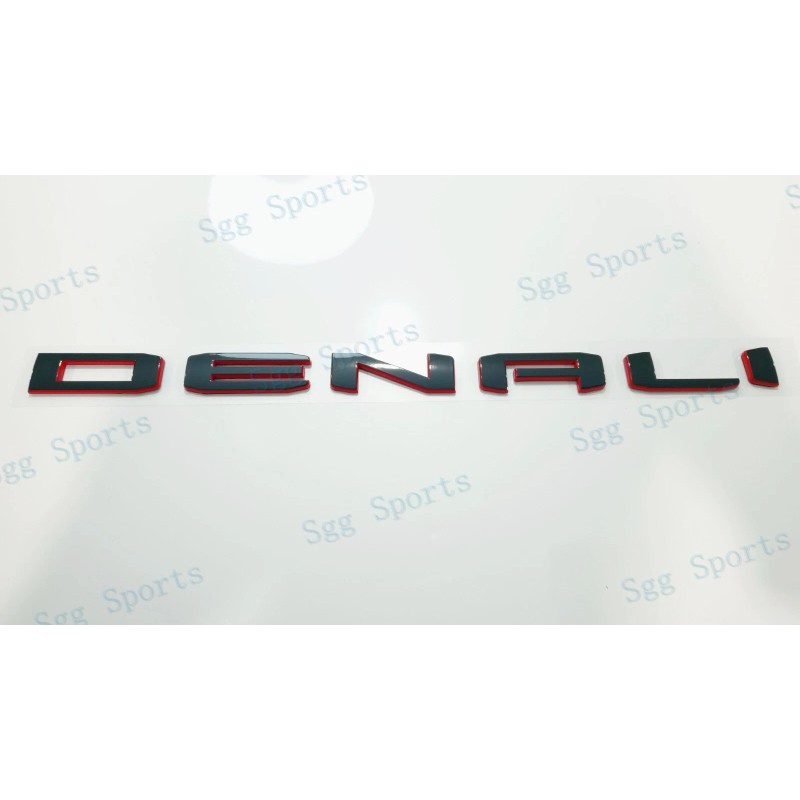 GMC 3pcs GMC 2021-2025 Yukon Yukon XL Black Red Door