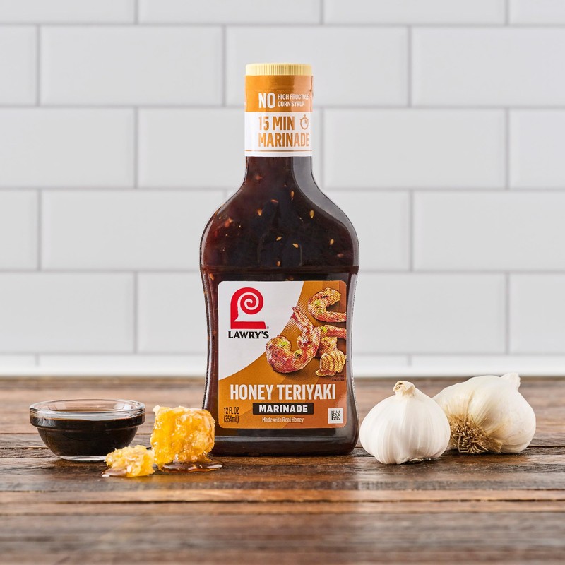 Lawry's Marinade, Honey Teriyaki, 15 Minute Marinade, No High Fructose