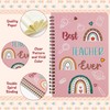 Xqumoi 2Pack A5 Teacher Spiral Notebooks, Thank You for Helping