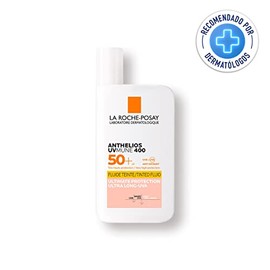 La Roche-Posay Protector Solar Facial La Roche Posay Anthelios UVMUNE Fluido Invisible con Color para Todo Tipo de Piel FPS50+ 50ml