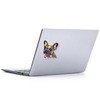 Colorful French Bulldog Sticker Waterproof Vinyl Stickers Decals for Laptop