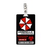 Umbrella Corporation Bioweapons Division Level 5 ID Badge PVC Black